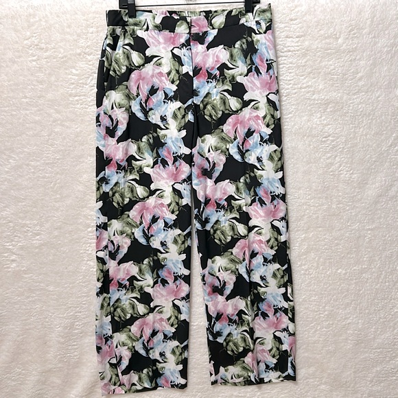 Vince Camuto Pants - Vince Camuto, wide leg floral print pants, size 12